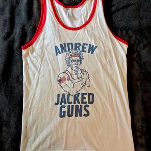 Andrew “Jacked Guns” tank top